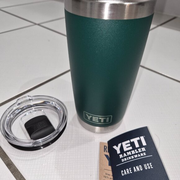 Insulated 20oz tumble with magnetic slide sip lid - Picture 2 of 14